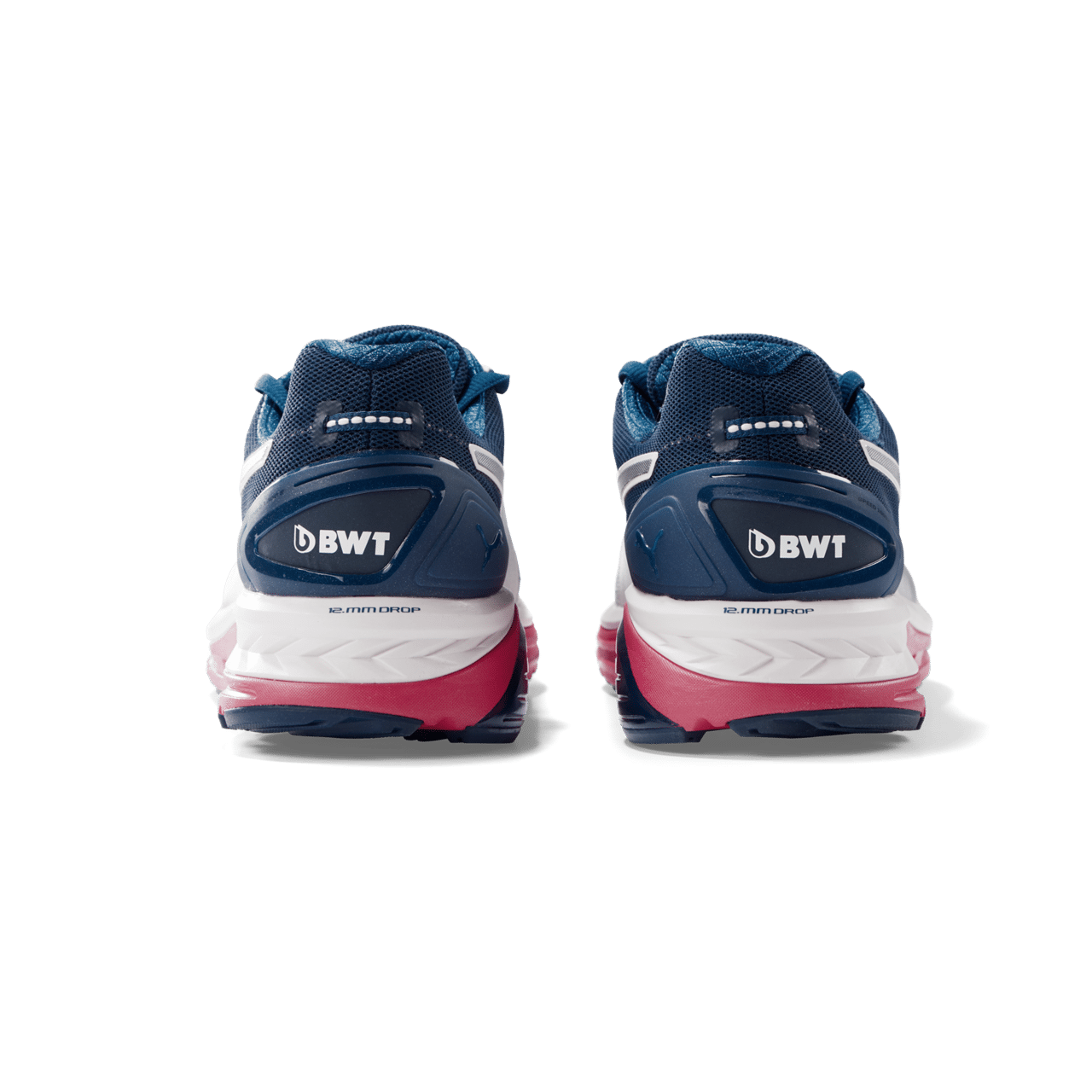 BWT Laufschuh in blau, weiß und pink