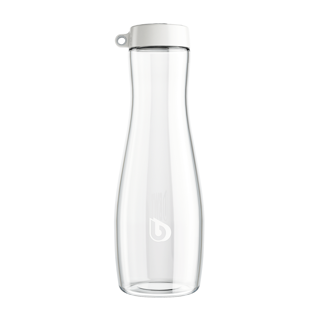Glasflasche Horeca von BWT mit weißem Deckel á 750 ml