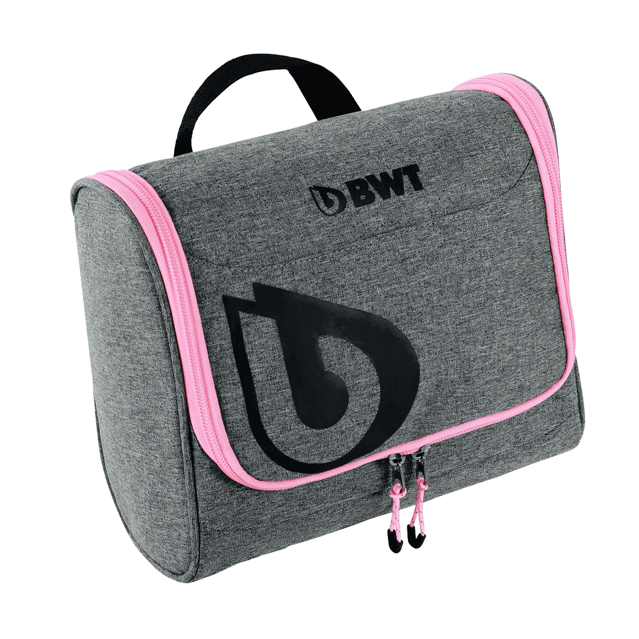 Kulturtasche in grau/rosa von BWT