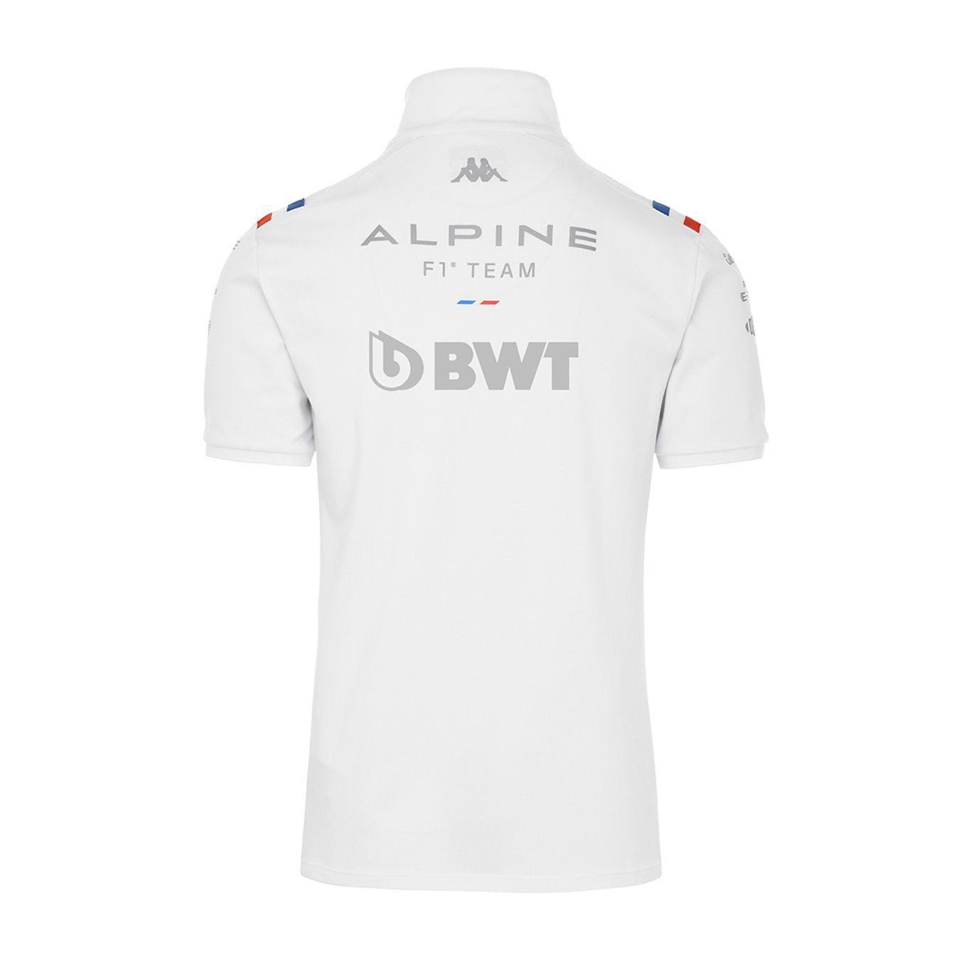 Alpine F1 Kurzarm-Polo weiß für Herren