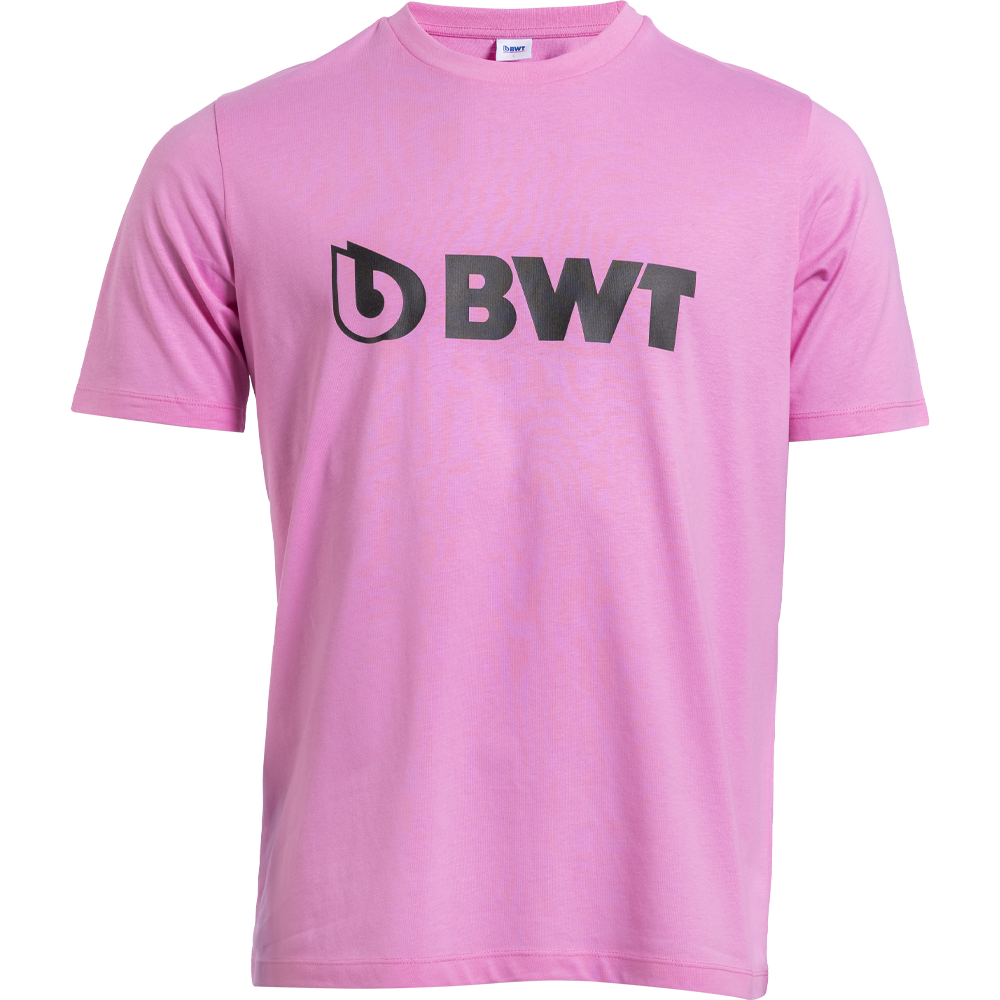 Kurzarmshirt in pink von BWT
