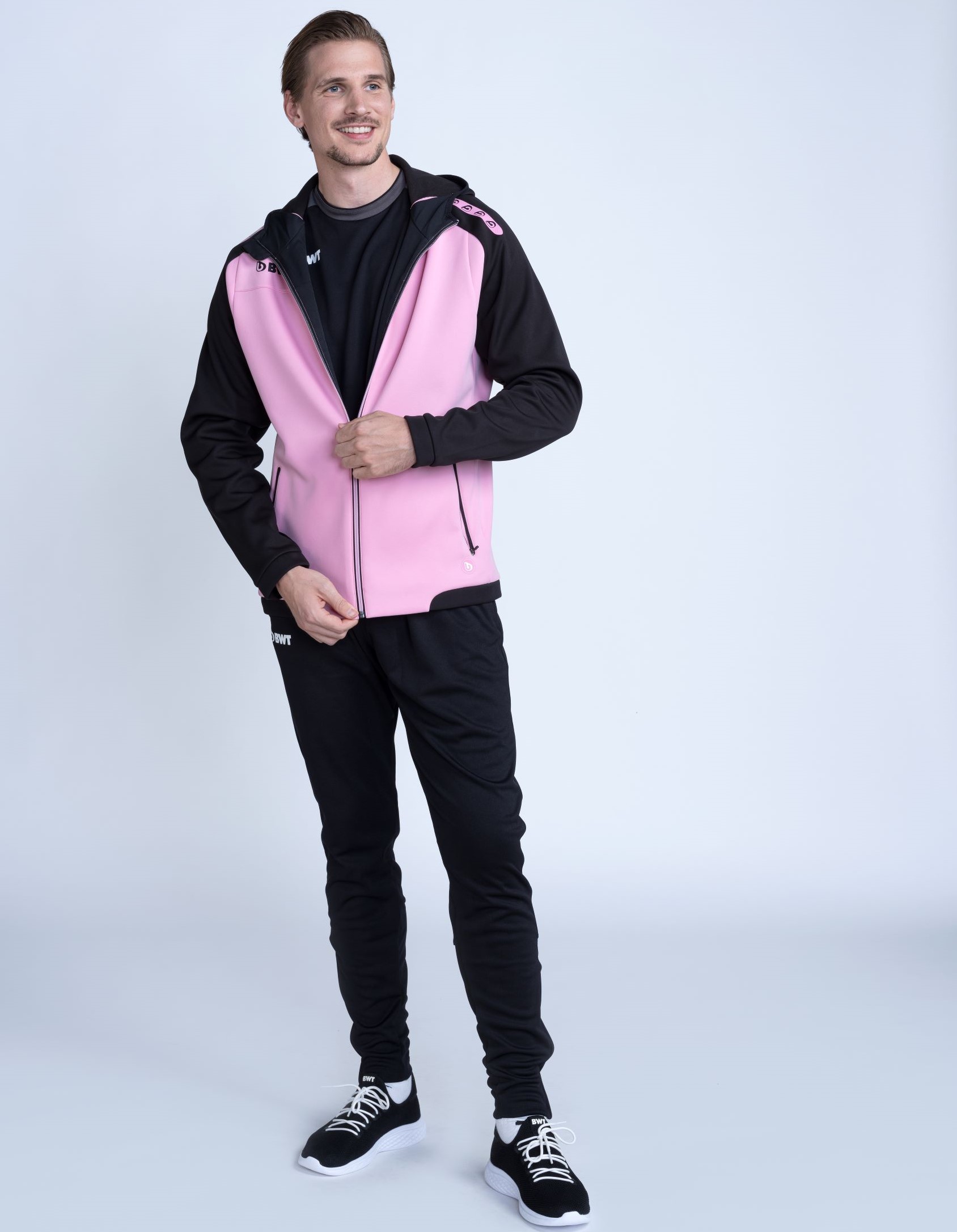 Kapuzenjacke pink